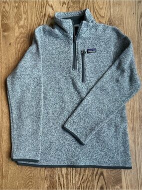 Patagonia Kids Better Sweater 1/4 Zip Size Large (12)